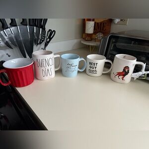 Set of 5 Mug Bundle